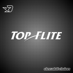 Top Flite Logo Sticker